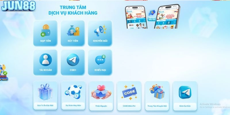 Giới thiệu nhà cái Jun88 3 Giao dịch và dịch vụ CSKH Jun88 chu đáo