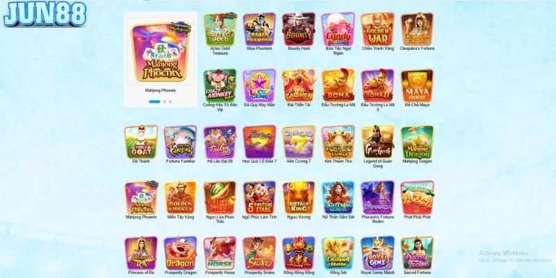 Giới thiệu nhà cái Jun88 2 Jun88 cung cấp kho game cực hot